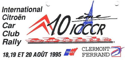 10ème ICCCR - Clermont-Ferrand - 1995